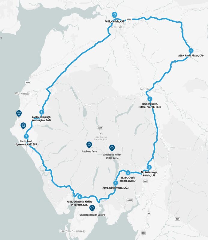 iAM SmartRoad, Carlisle & West Cumbria